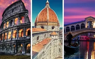Рим, Флоренция, Венеция — сердце Италии